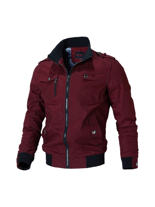 Men’s Slim Fit Zip Jacket