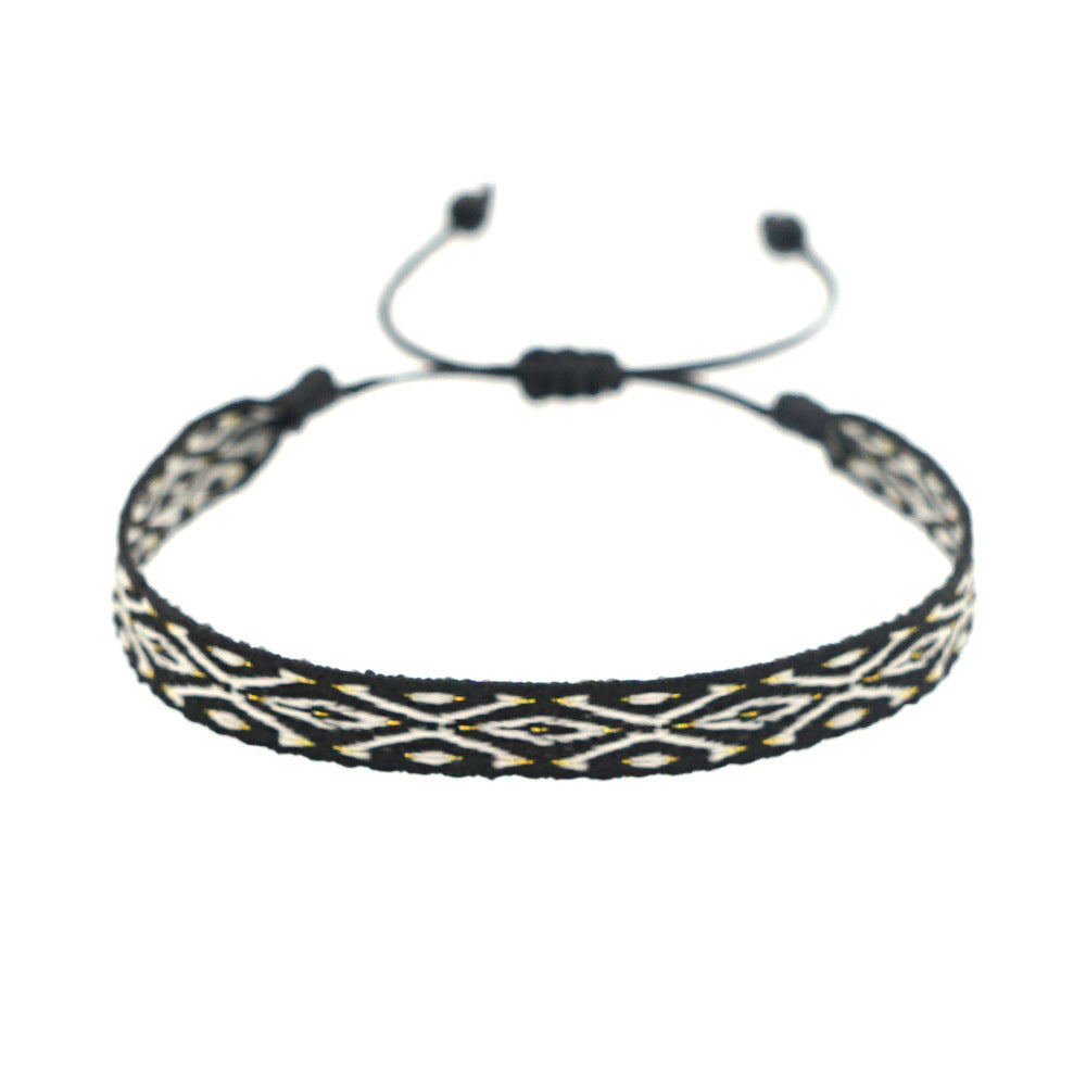 Bohemian Hand-Woven Bracelet