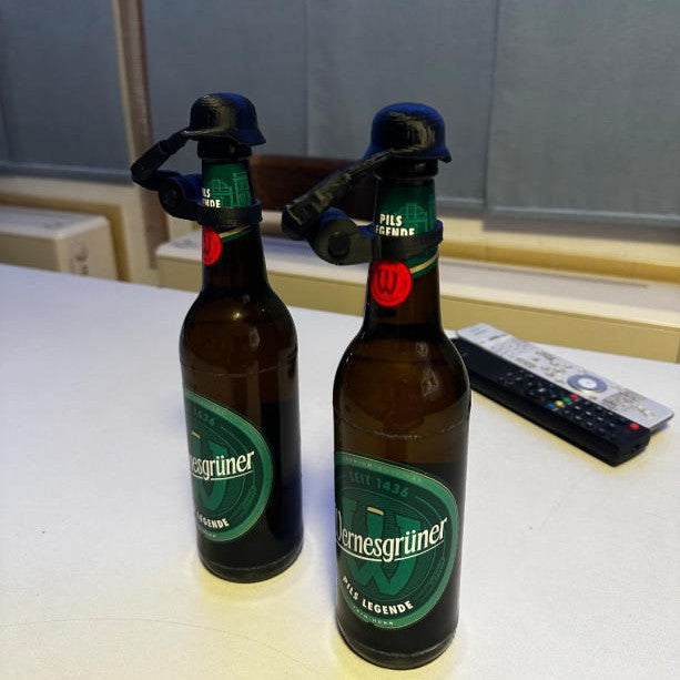 Soldier Salute Beer Bottle Helmet – Classic Edition
