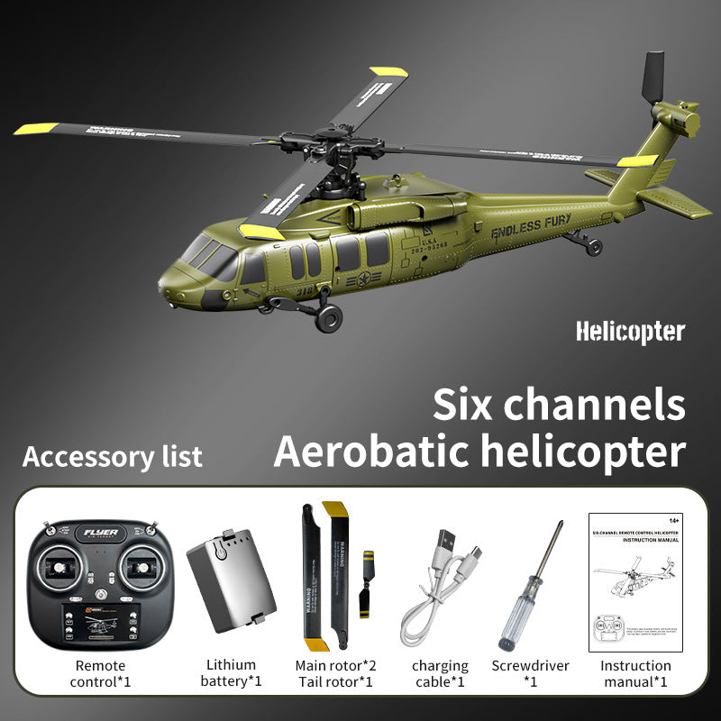 6-Channel Brushless RC Helicopter