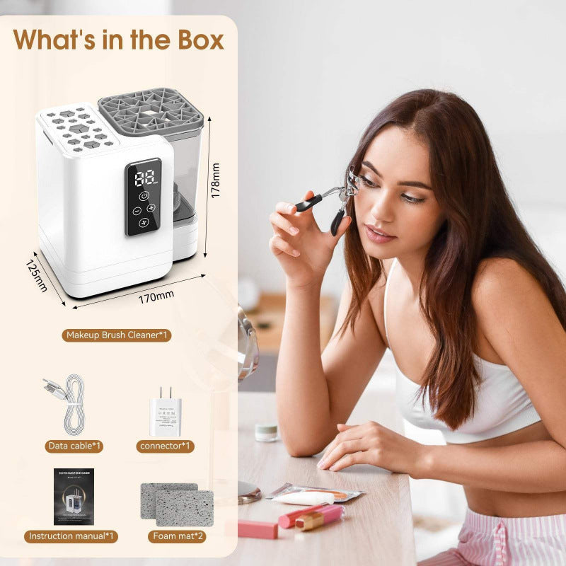Professional 5-in-1 USB Makeup Brush Cleaning and Drying Machine