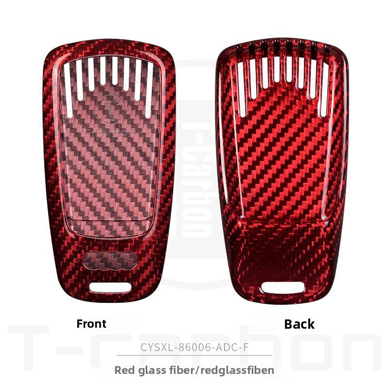 Audi Carbon Fiber Key Fob Protective Cover