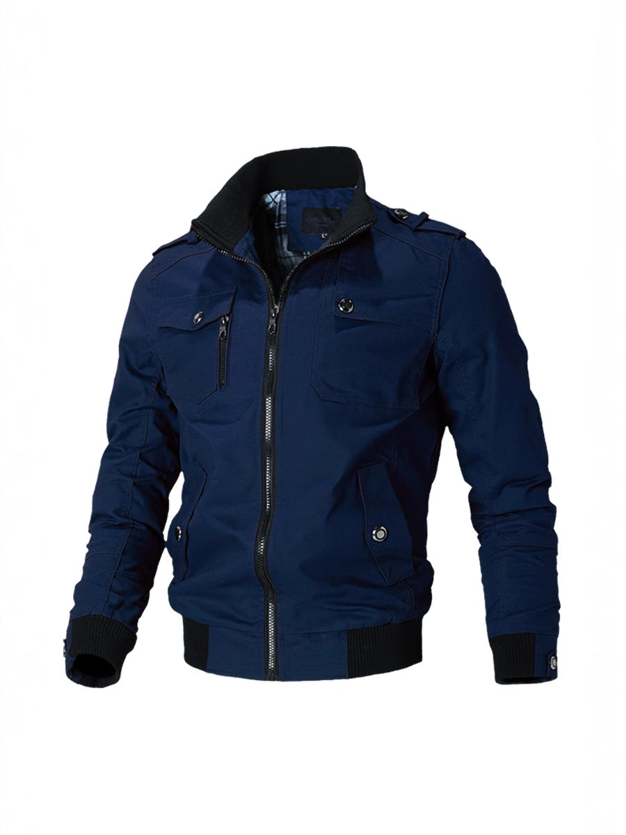 Fitted Zipper Jacket for Men