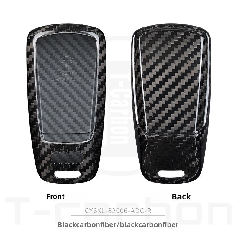 Audi Carbon Fiber Key Fob Protective Cover