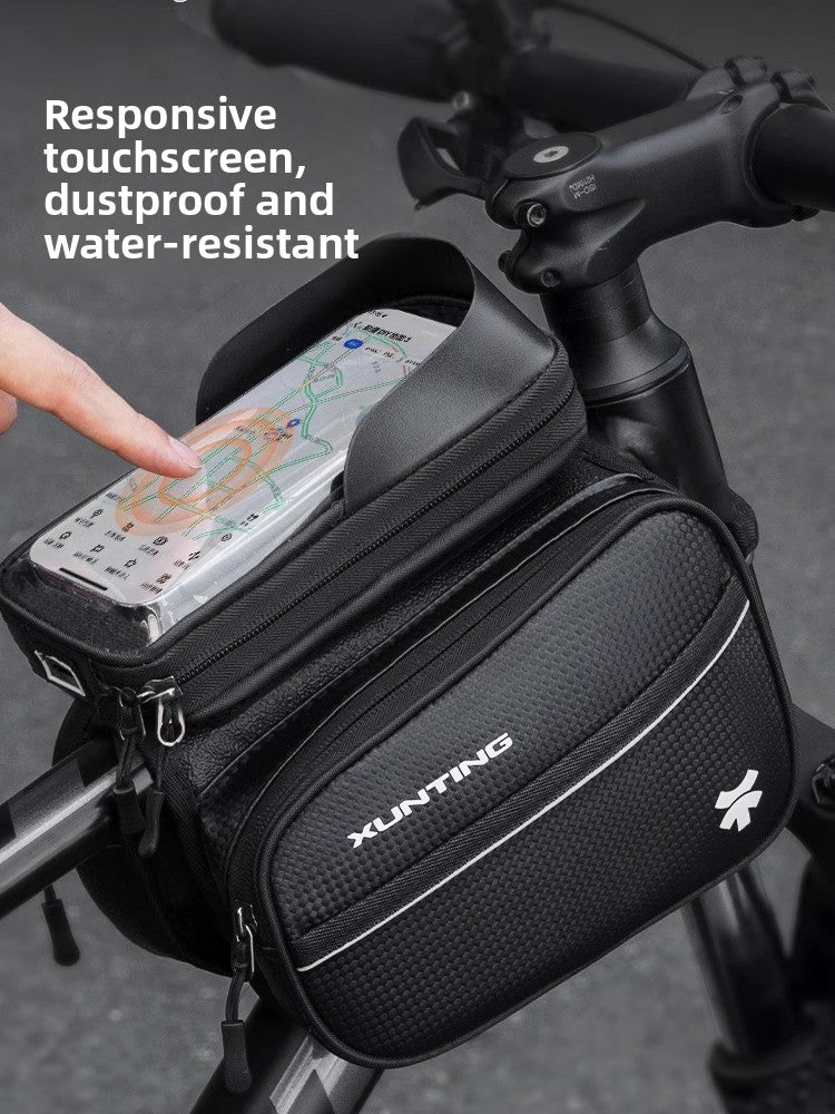 Waterproof Bicycle Handlebar Phone Bag – 2.5L