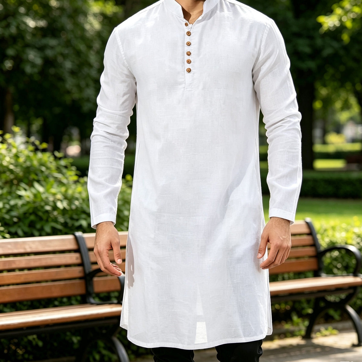 Mens Casual Long Sleeve Shirt