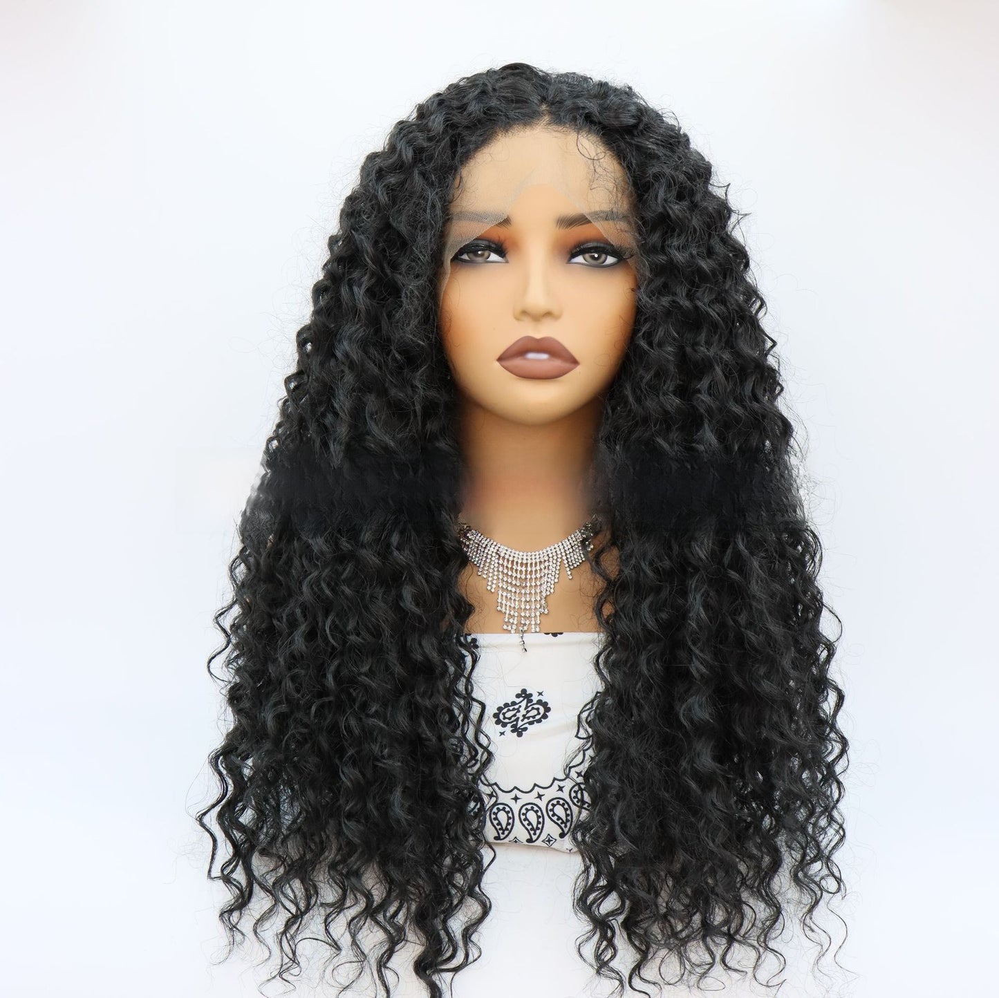 Long Curly Synthetic Hair Wig

Product Attribute: