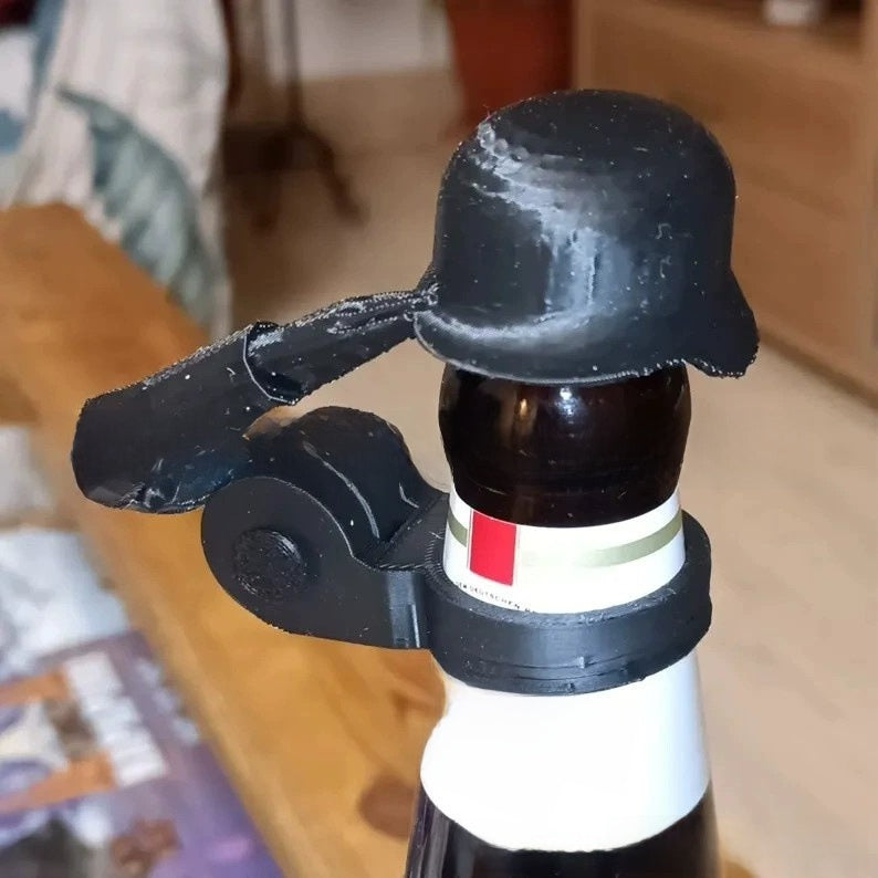 Soldier Salute Beer Bottle Helmet – Eagle & Palm