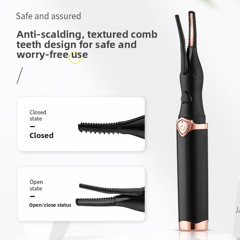 Portable Rechargeable Heated Eyelash Curler