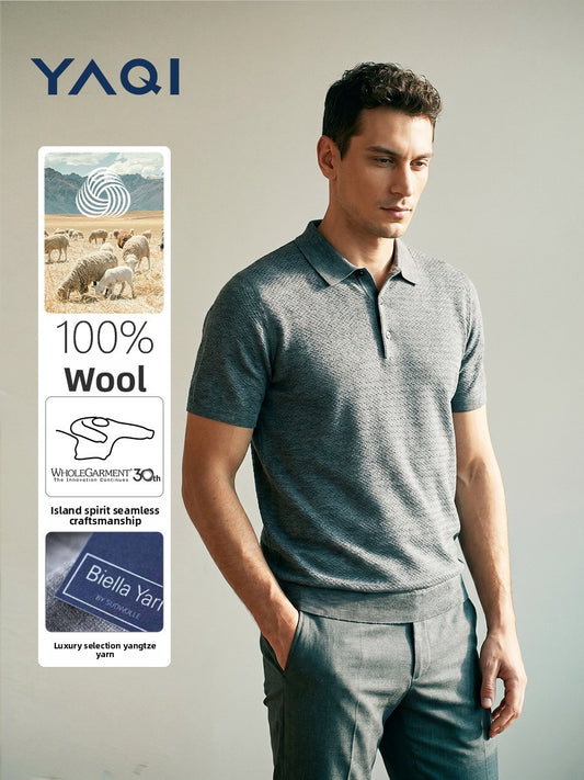 Men’s Merino Wool Short-Sleeve Shirt