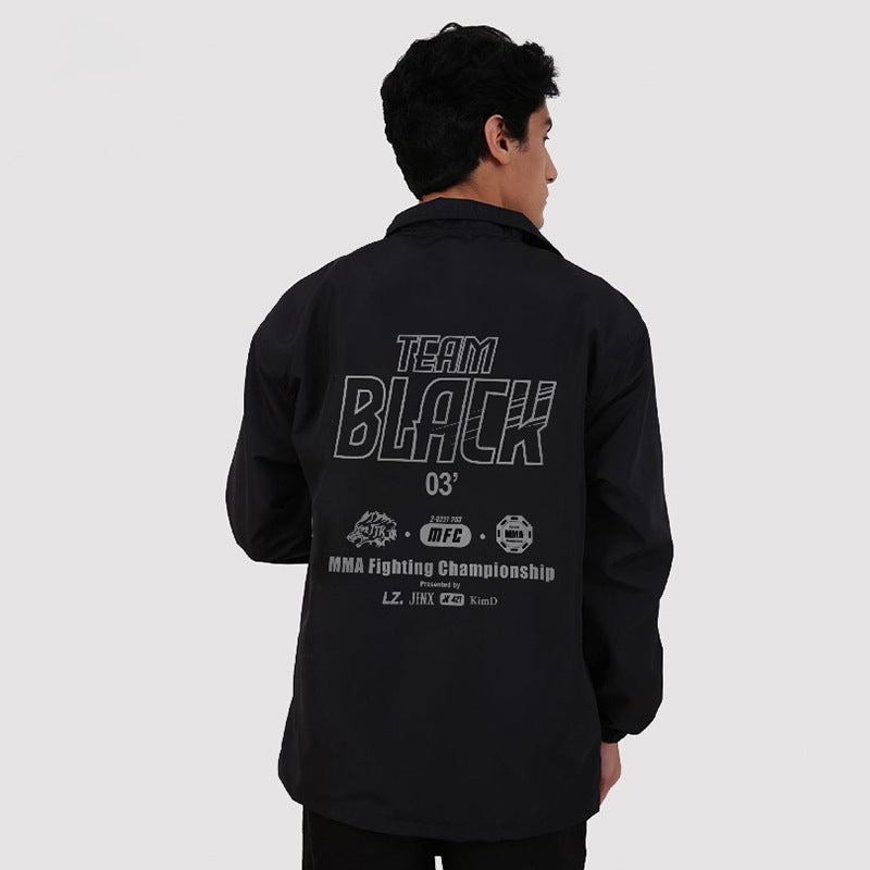 Windproof Printed Jacket