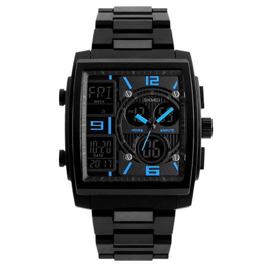 Mens Square Electronic Watch