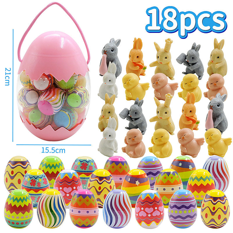 Children's Surprise Eggs with Hidden Toys