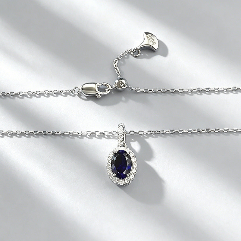 Oval Pendant Necklace
