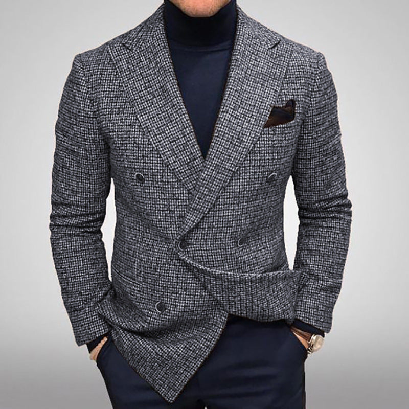 Men's Two-Button Casual Blazer