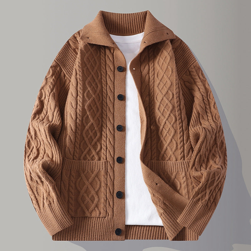 Men's Casual Cardigan Sweater
