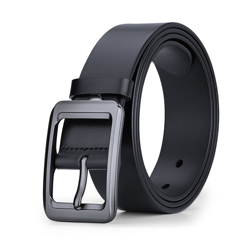 Men's Genuine Leather Pin-Buckle Belt