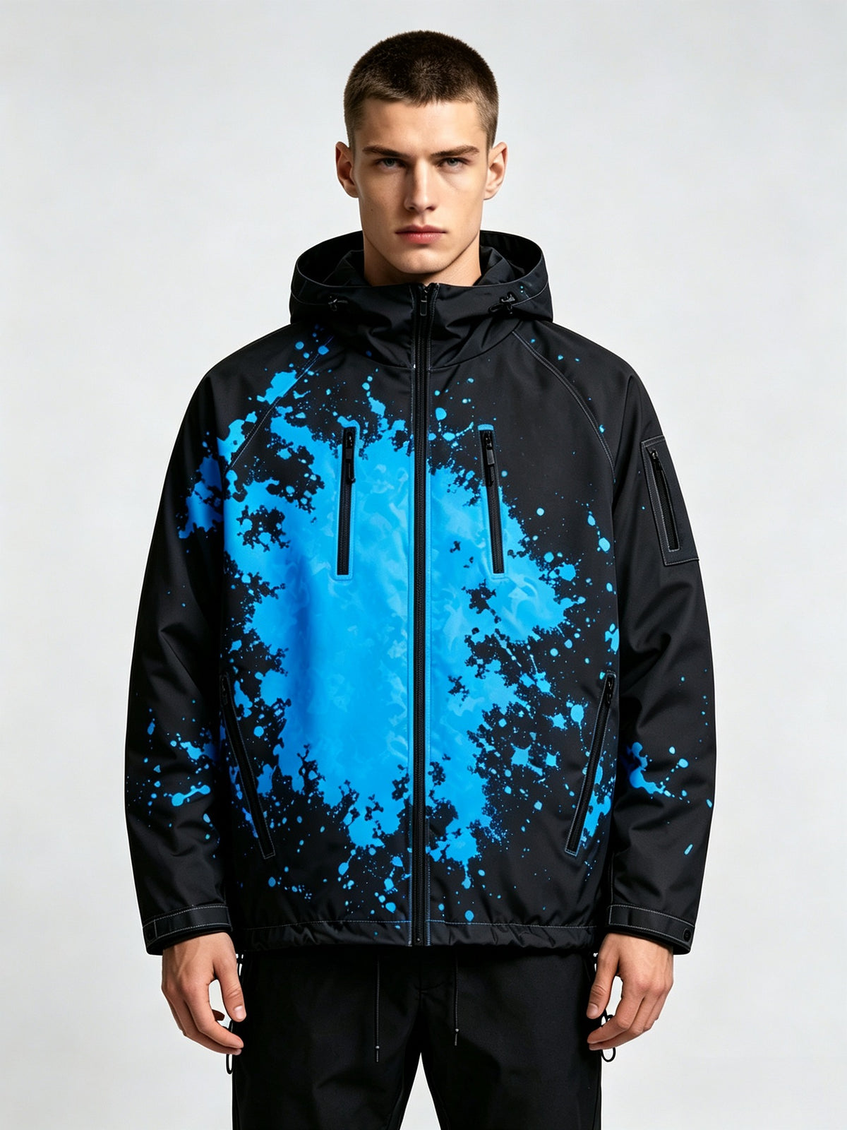 Men's Temperature-Sensitive Hooded Jacket
