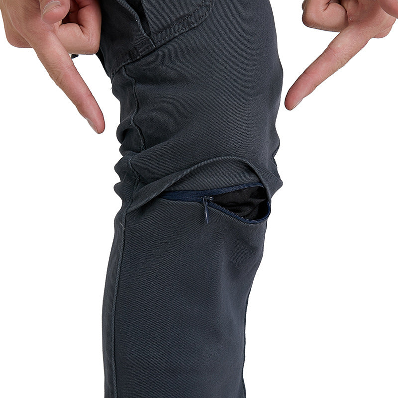 Workwear ankle-tight pants