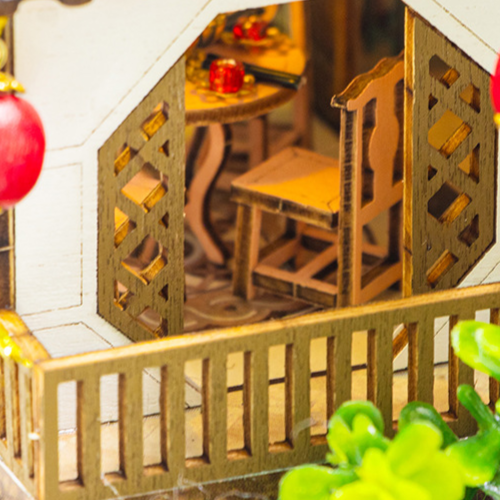 Wooden Puzzle Model