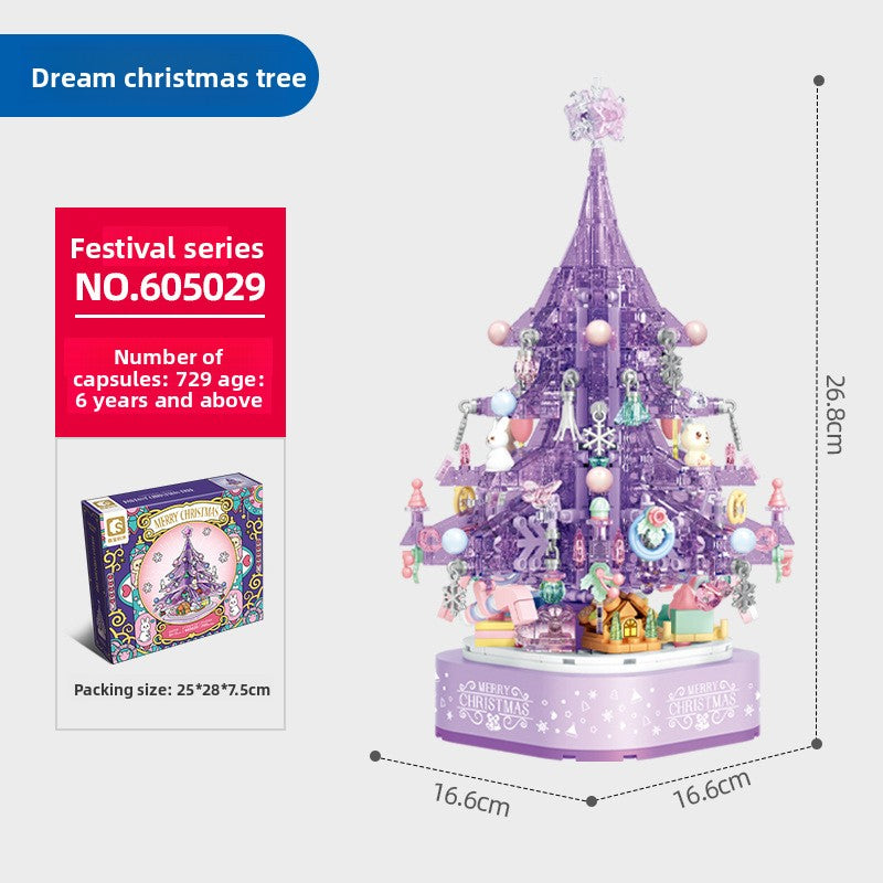 Dreamy Christmas Tree Music Box