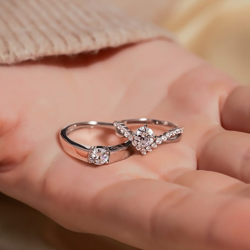 Silver Zircon Ring