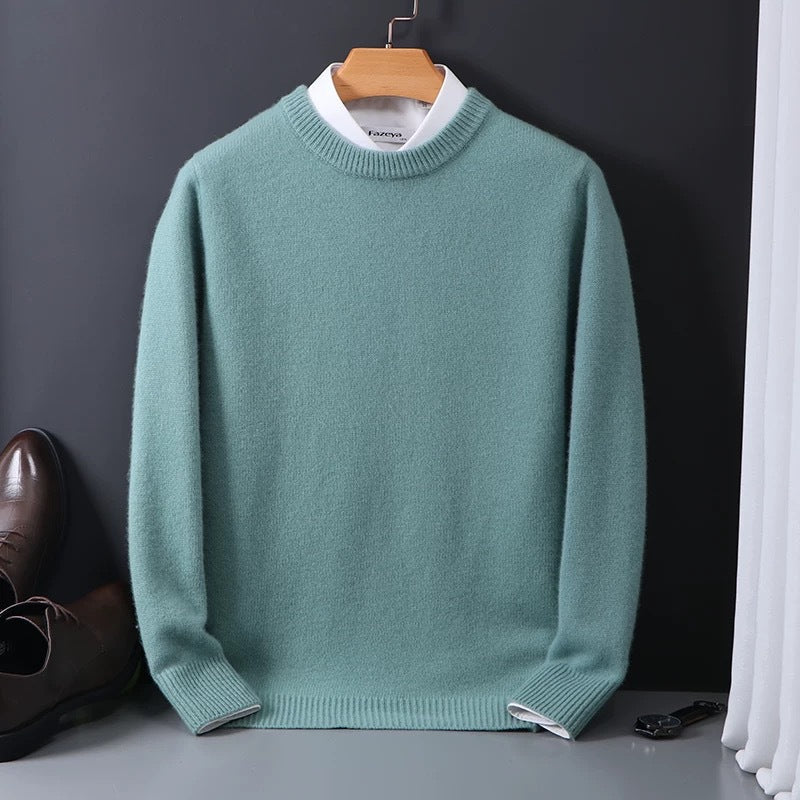 Men's Slim-Fit Crew-Neck Knit Sweater
