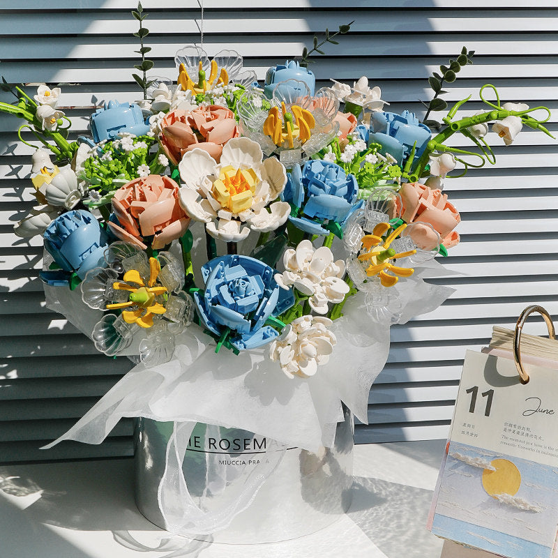 Building Block Flowers – Design 74