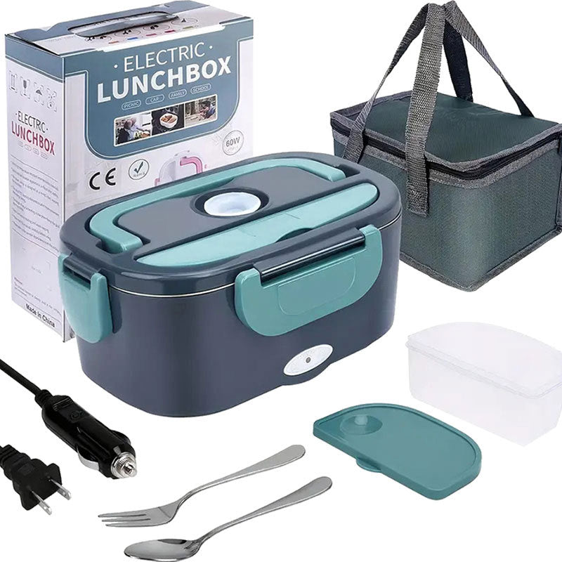 Car Portable Heating Lunch Box with Removable Stainless Steel Container product image