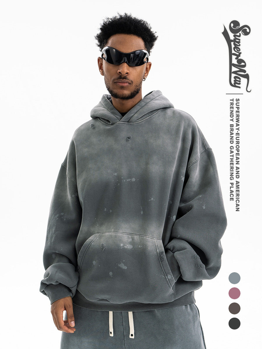 Men's Gradient-Dye Hoodie