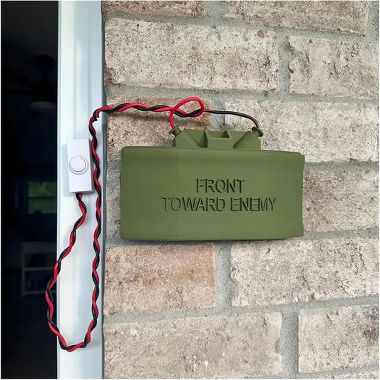 Claymore-Style Ring Camera Doorbell Cover