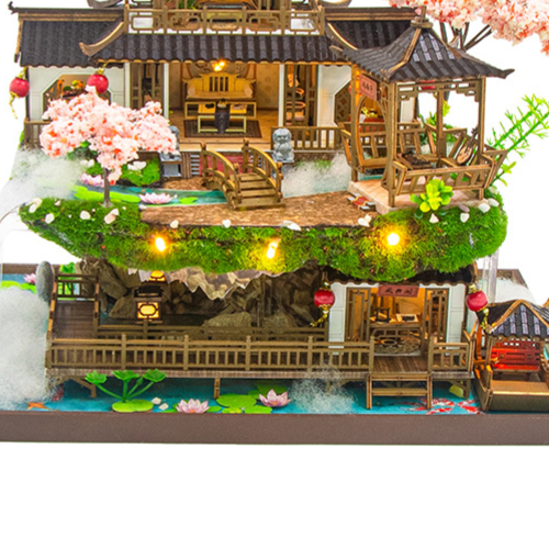 Wooden Puzzle Model