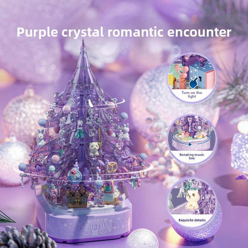 Dreamy Christmas Tree Music Box