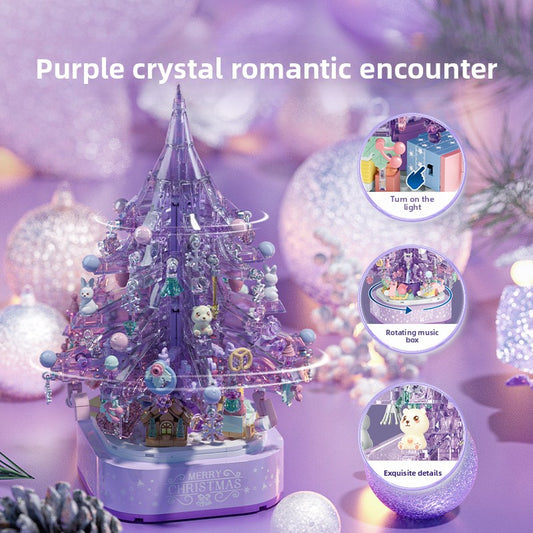Dreamy Christmas Tree Music Box