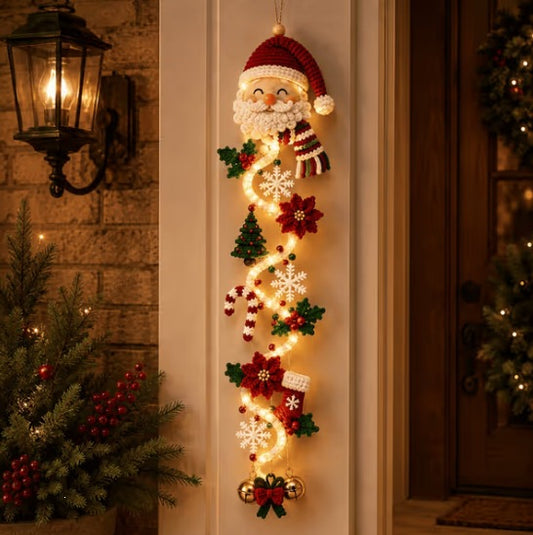 LED Christmas Door Hanger