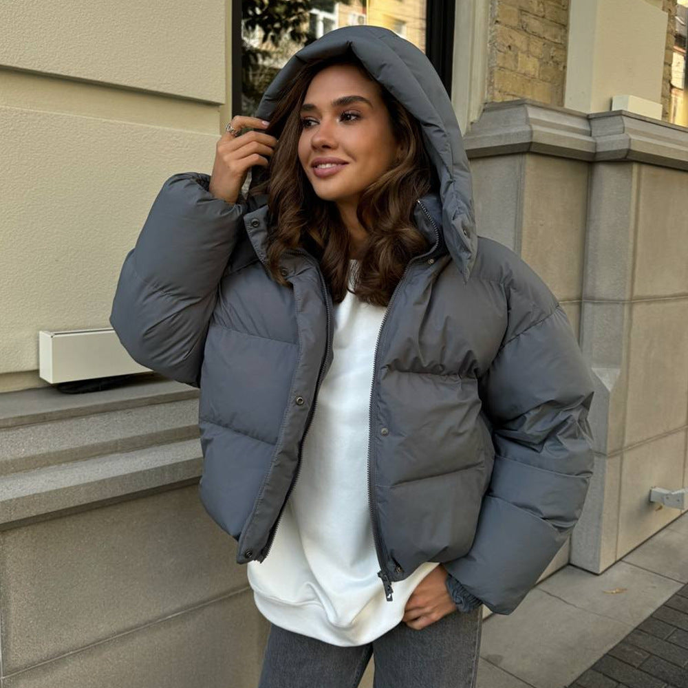Women's Hooded Padded Jacket