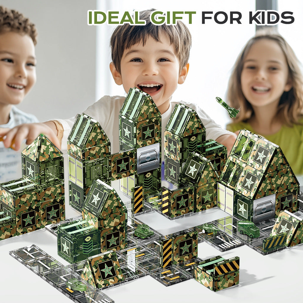 Magnetic Tiles Building Toys for Kids – angle 2