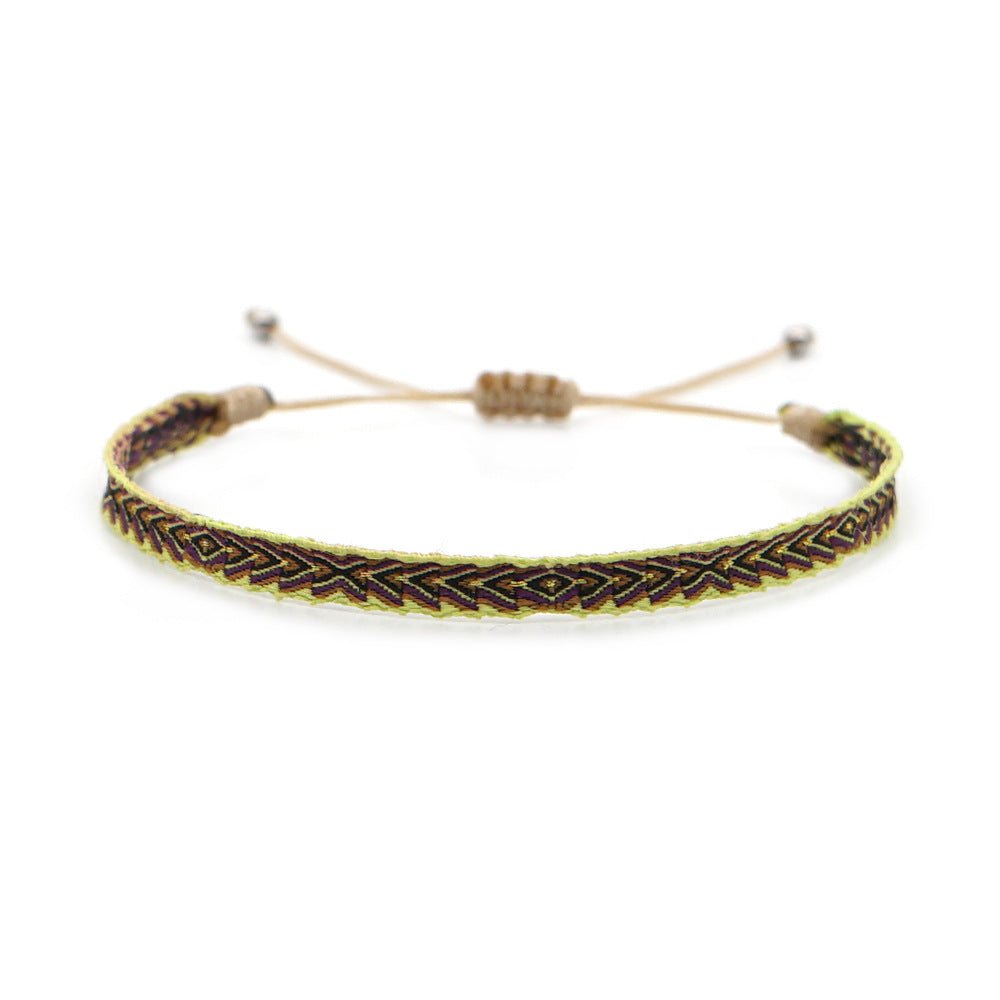 Bohemian Hand-Woven Bracelet