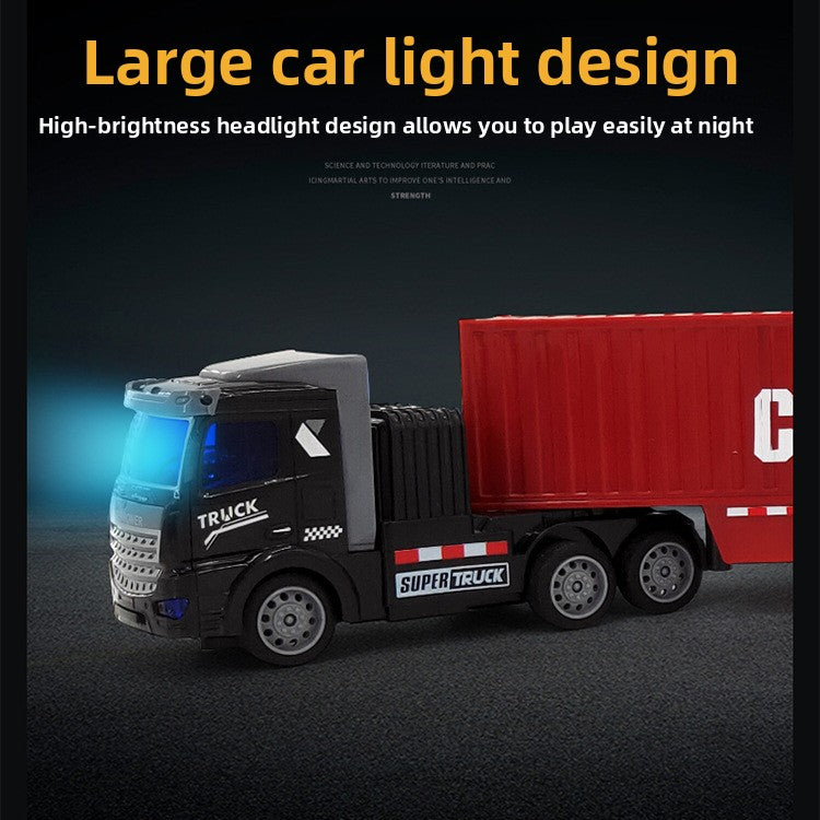 Children's remote-controlled semi-trailer toy car product image