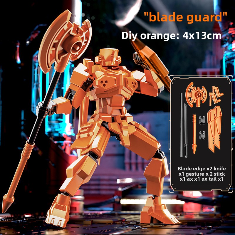 A versatile mecha doll assembly toy