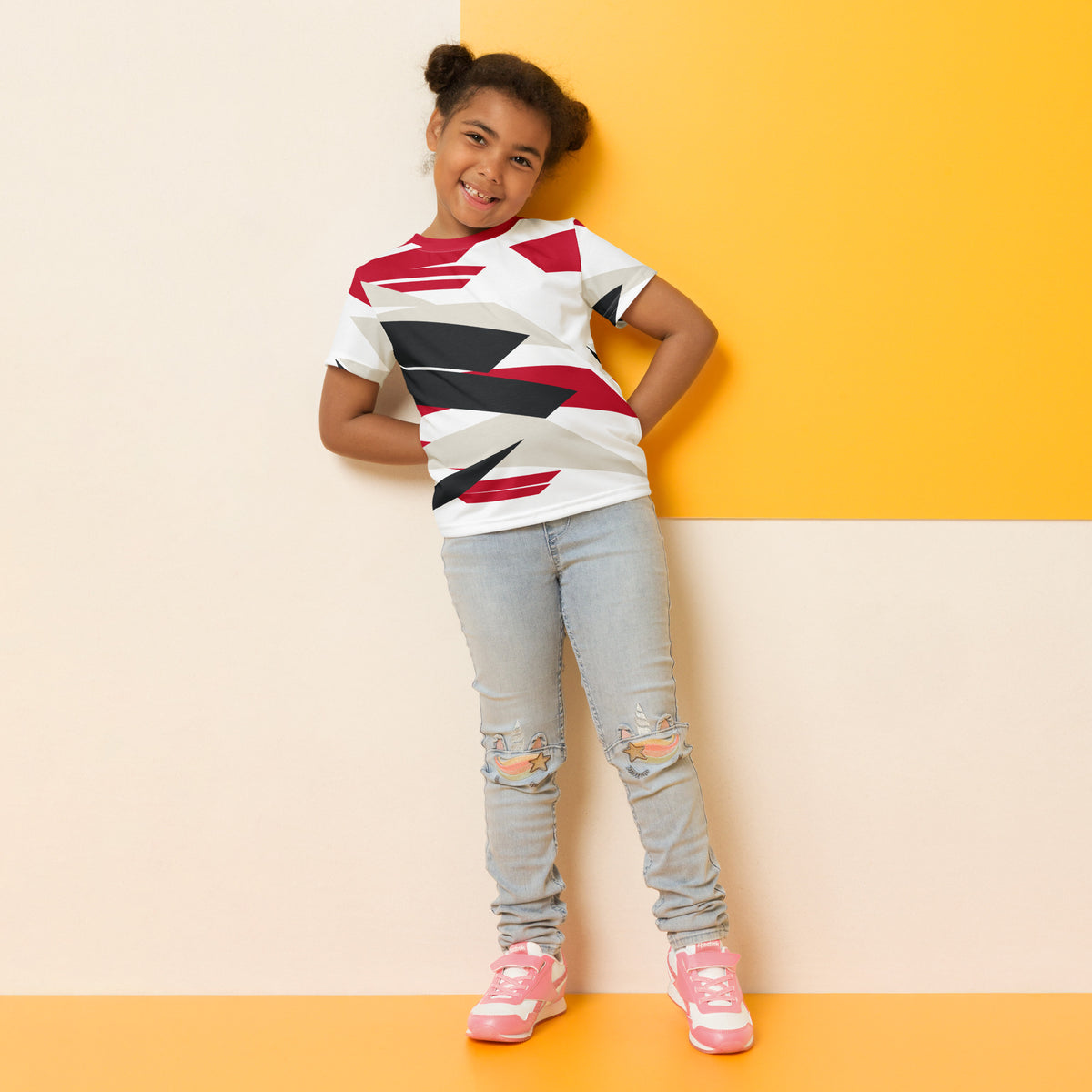 Kids Crew-Neck T-Shirt – Design 62