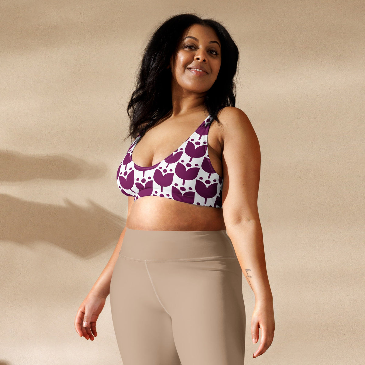 Recycled padded bikini top image 2