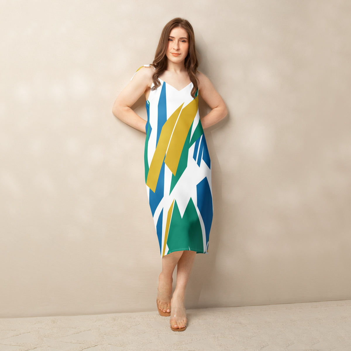 Tie-Strap Midi Dress – Design 47
