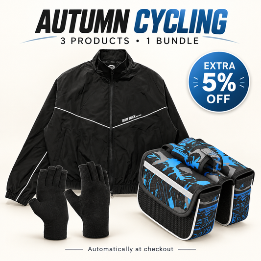 Bundle advertisement - all three included products - extra 5% off at checkout