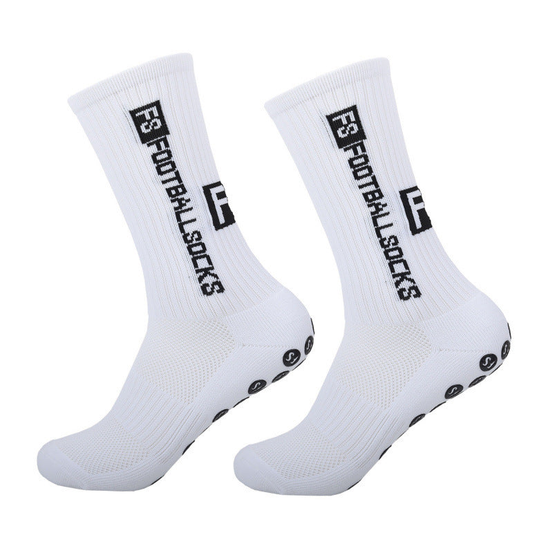 Anti-Slip Sports Socks with Silicone Grips