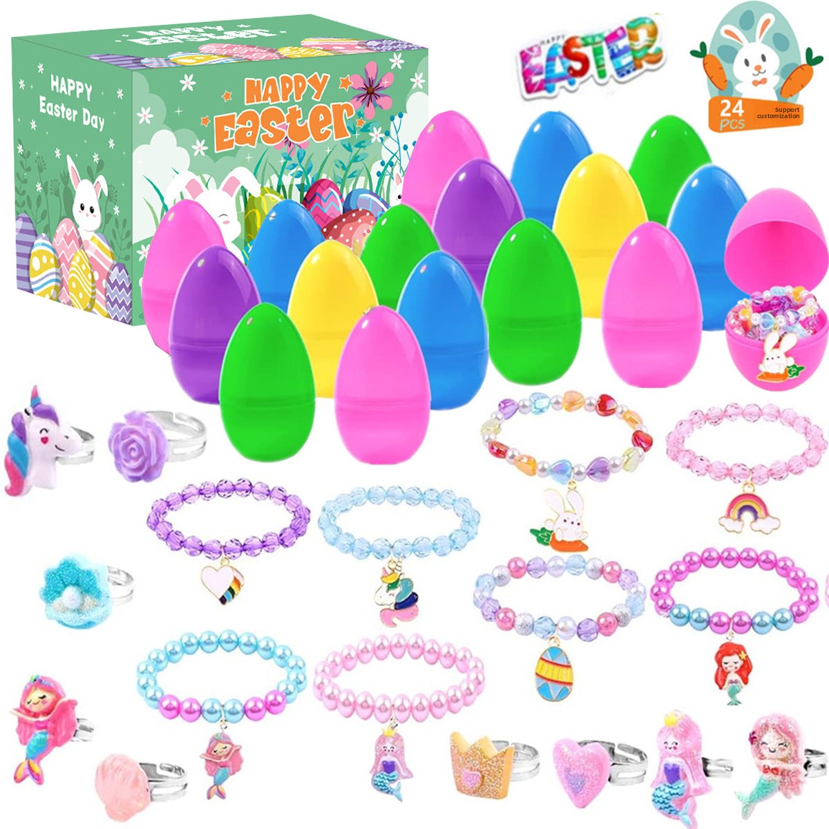 Children's Surprise Eggs with Hidden Toys