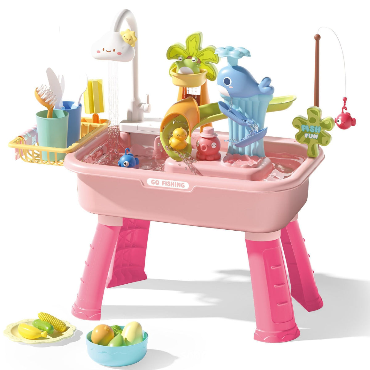 Electric Circulating Water Play Sink Set