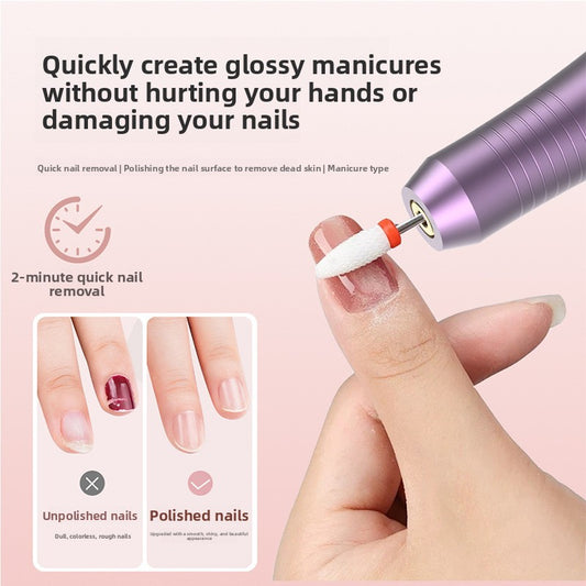 Electric Pen-Style Nail Polishing Machine