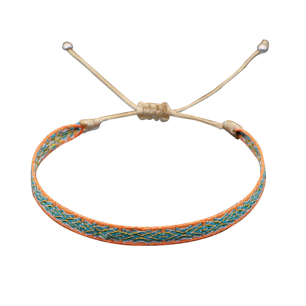 Bohemian Hand-Woven Bracelet