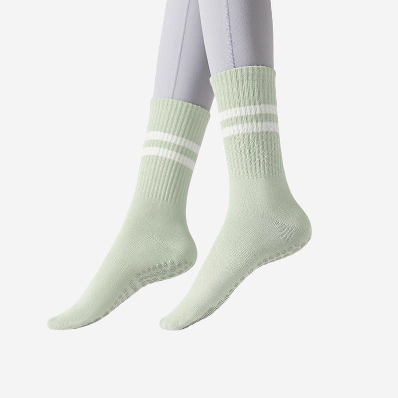 Women's Striped Non-Slip Yoga Socks